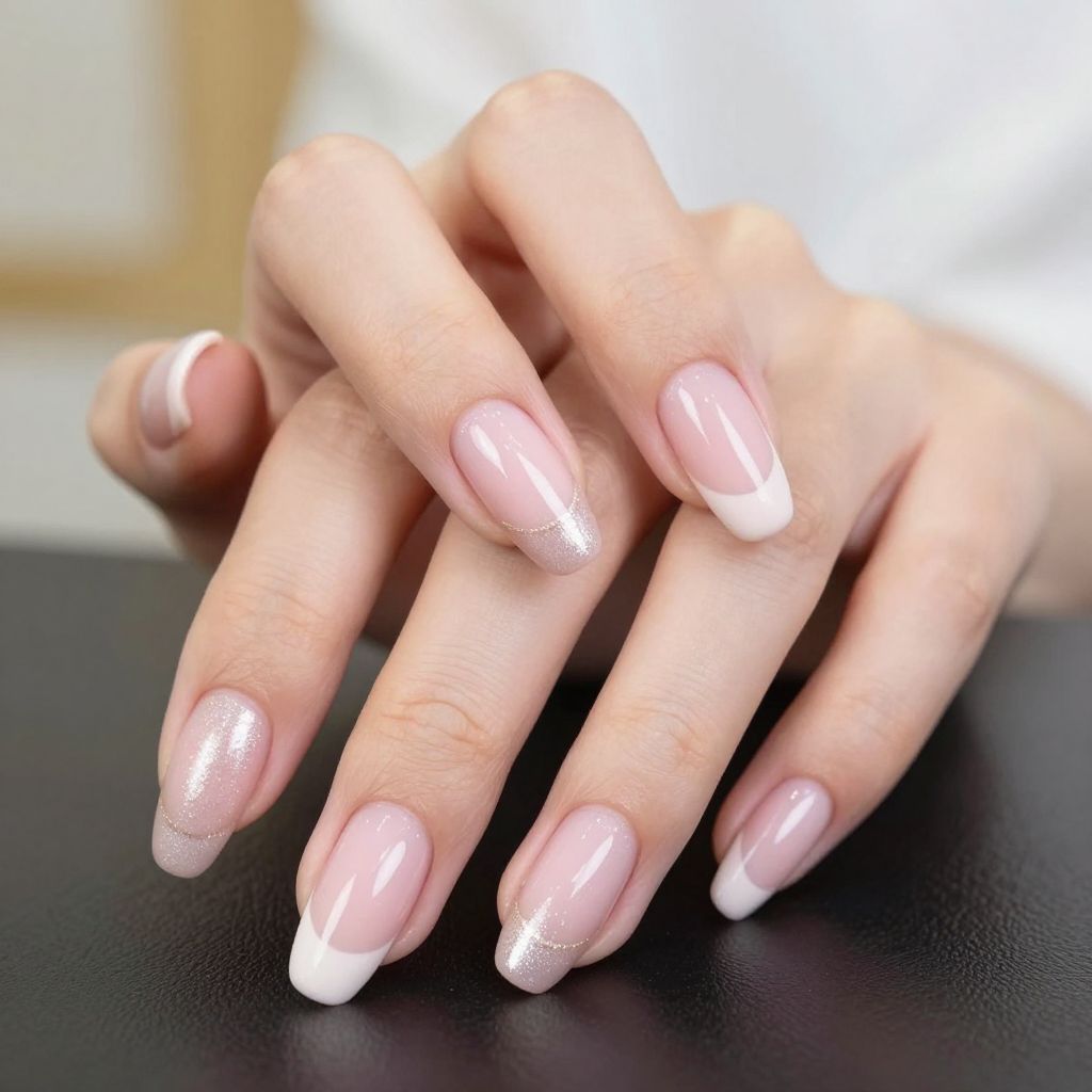 Pink nails idea 15