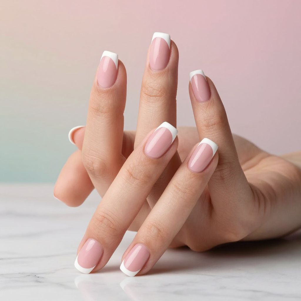 Pink nails idea 2