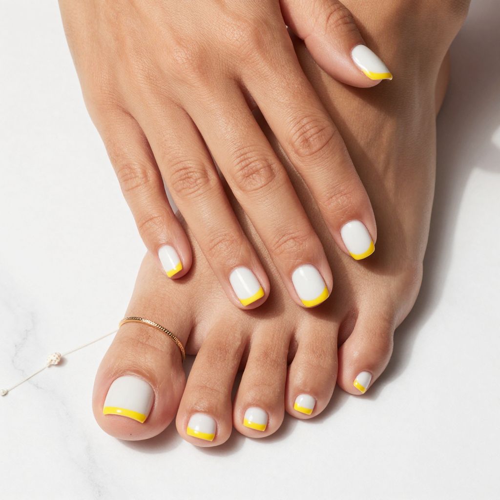Sunshine Yellow with White Base