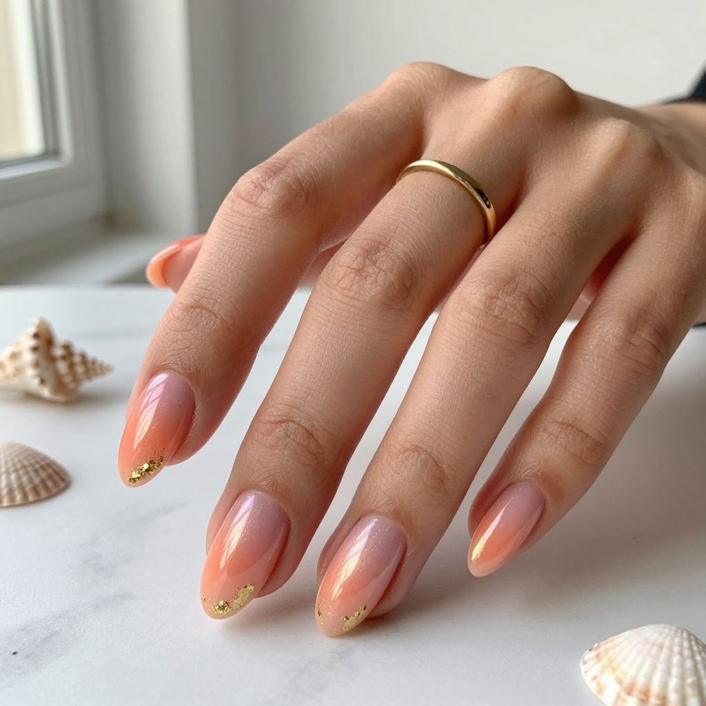 Sunset Gradient Nails