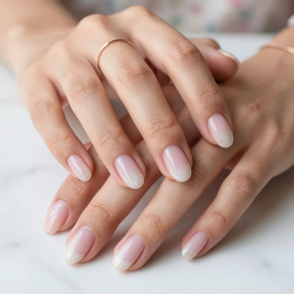 Pink And White Cloud Tips