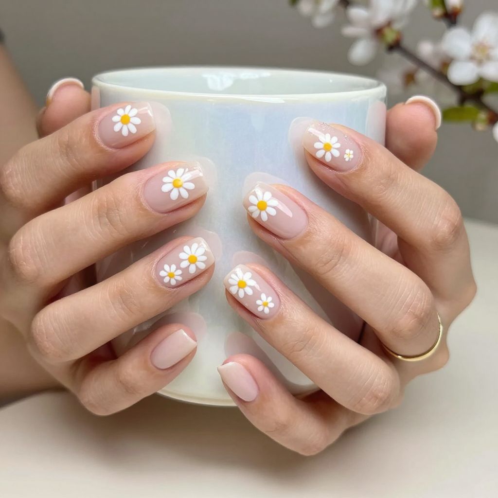 White Daisy Garden