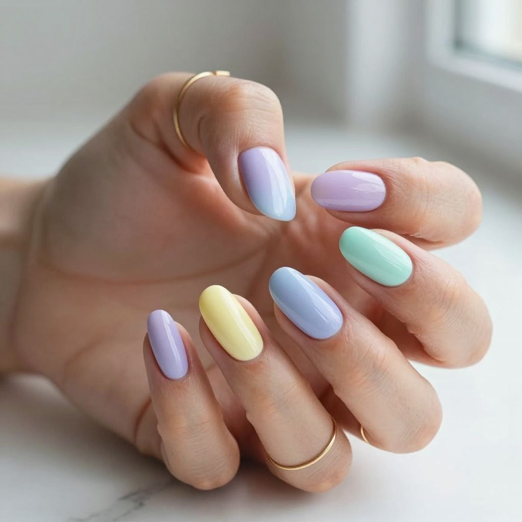 Pastel Rainbow Skittle