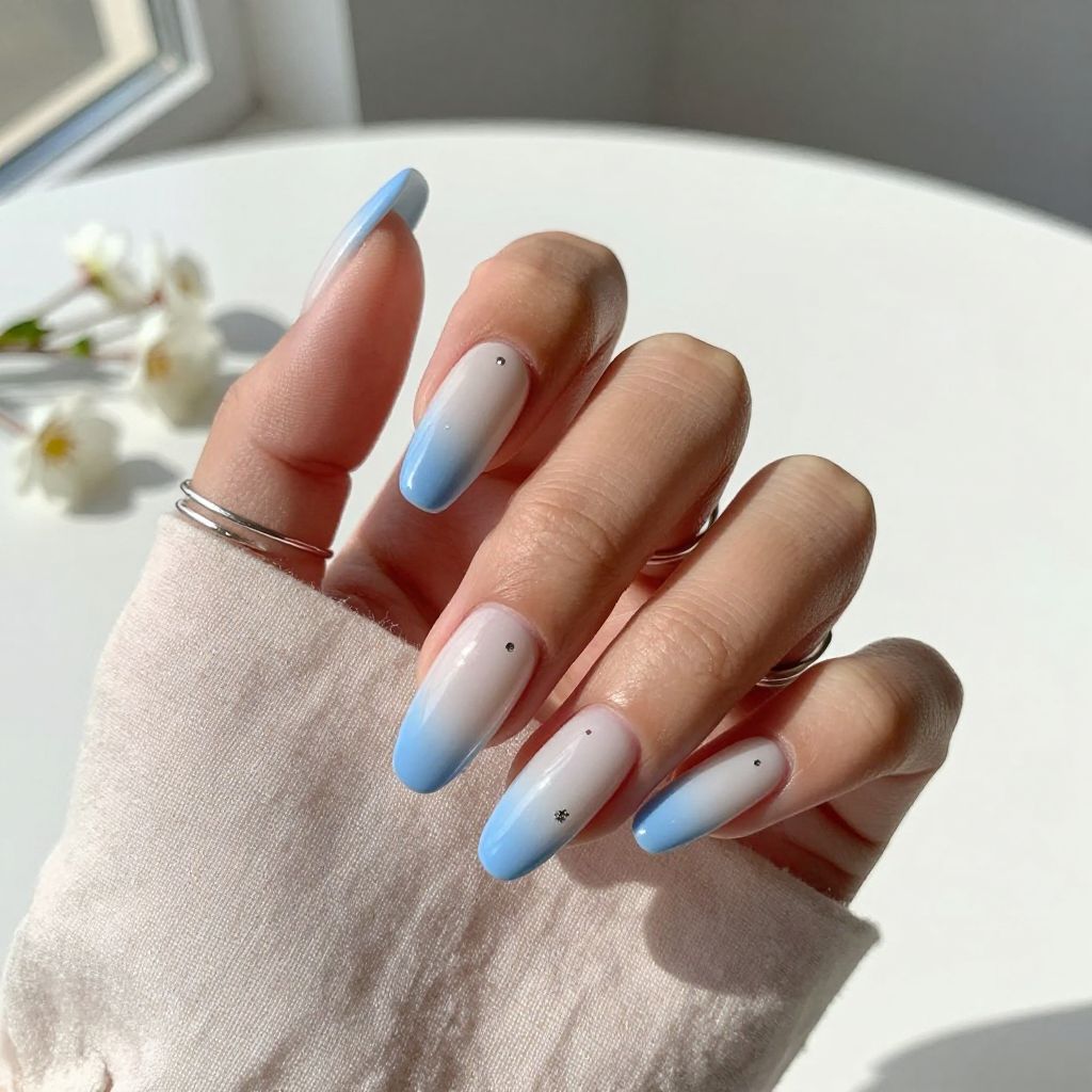 Sky Blue Coffin Fade