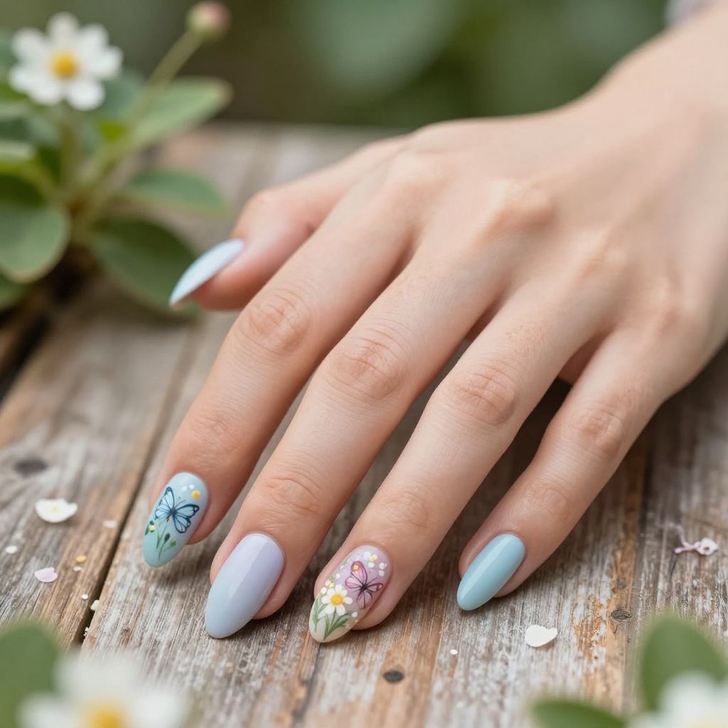 Spring Easter Nail Designs nail idea 10