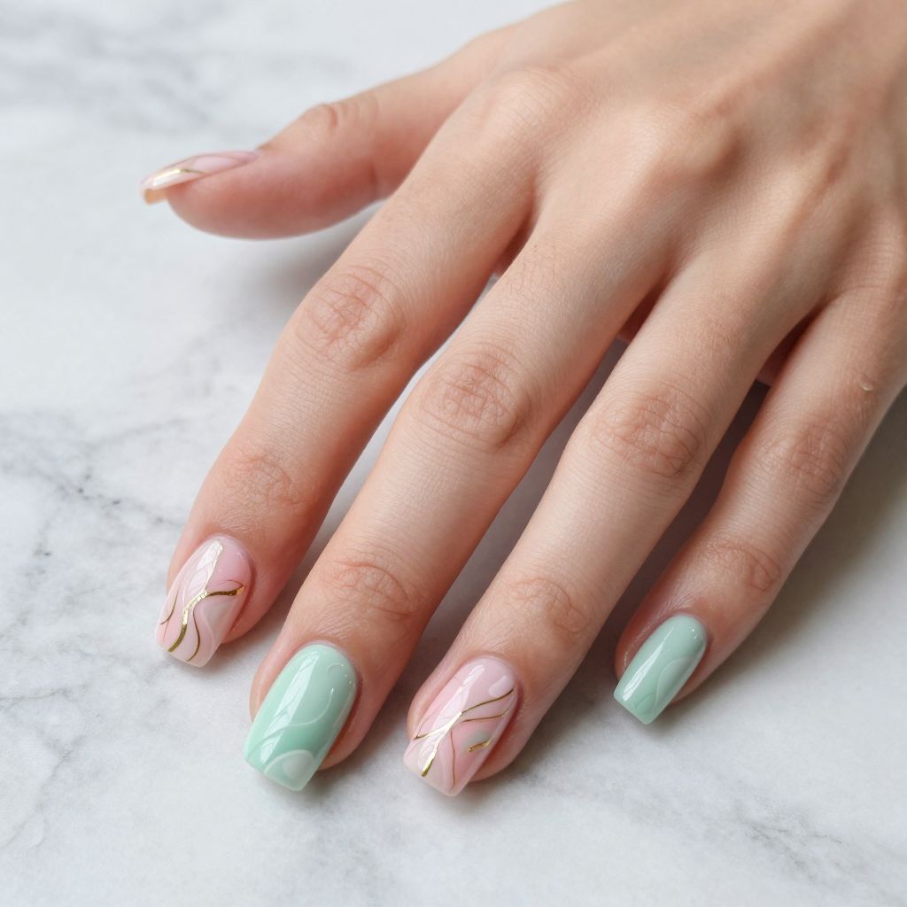 Spring Easter Nail Designs nail idea 2