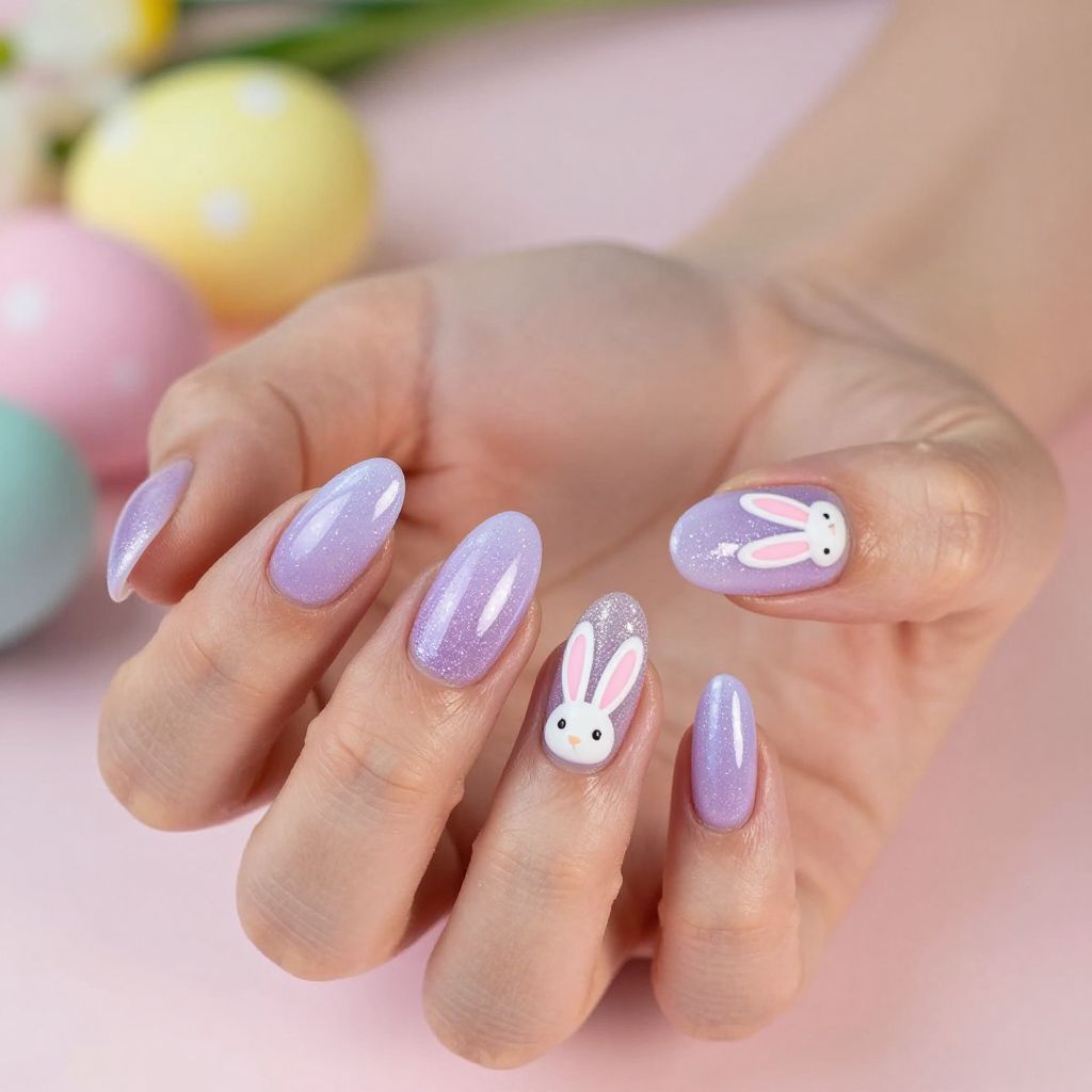 Spring Easter Nail Designs nail idea 9