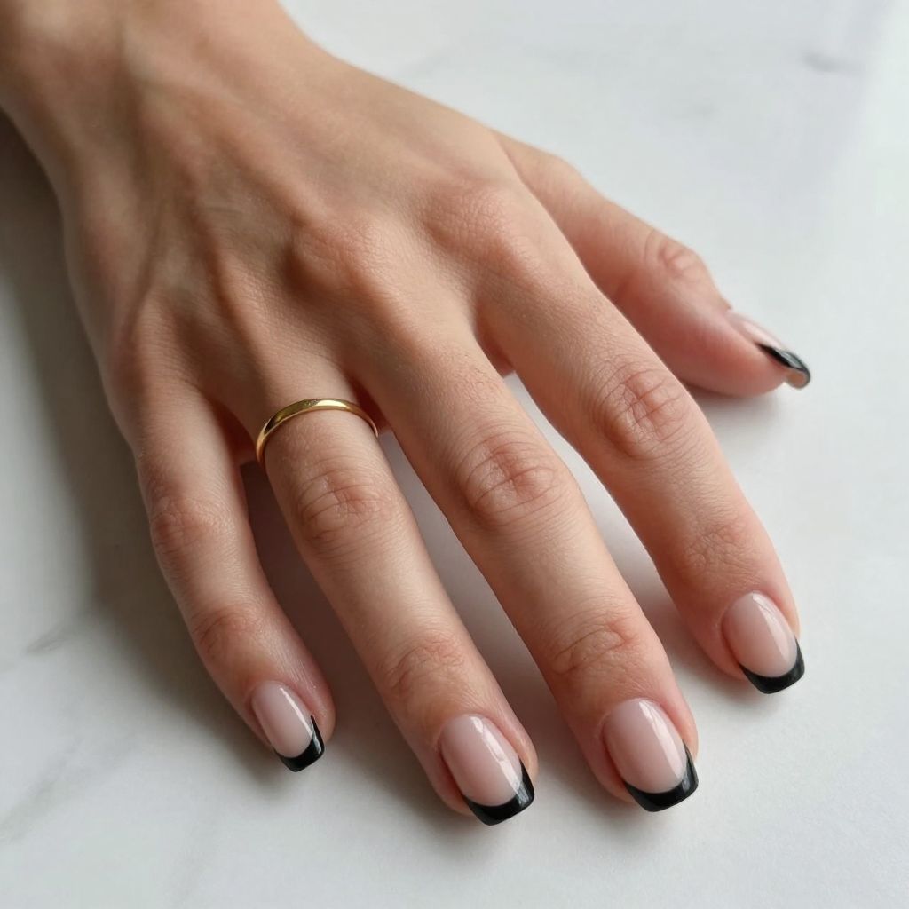 Square Short Acrylic Nail Ideas 13