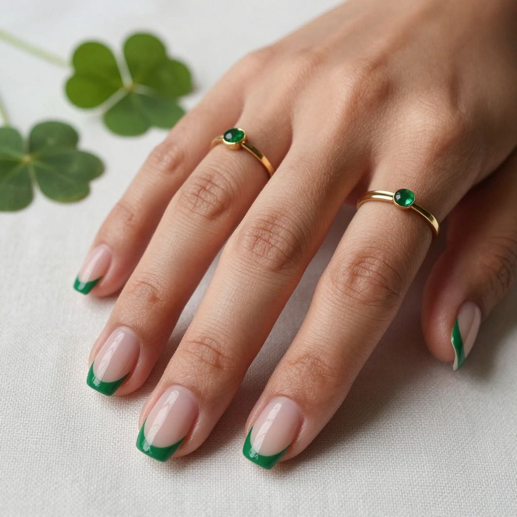 Short Square Shamrock Tips