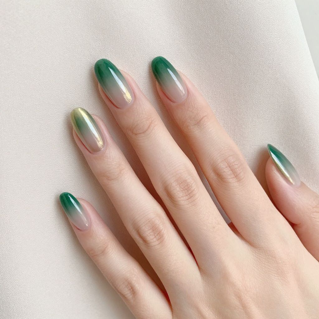 St. Patrick's Day nail idea 3
