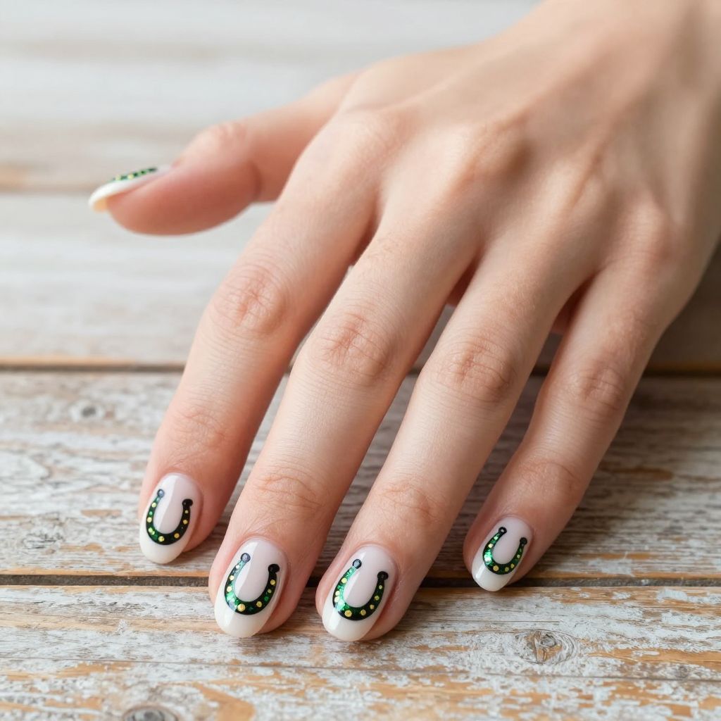 St. Patrick's Day nail idea 9