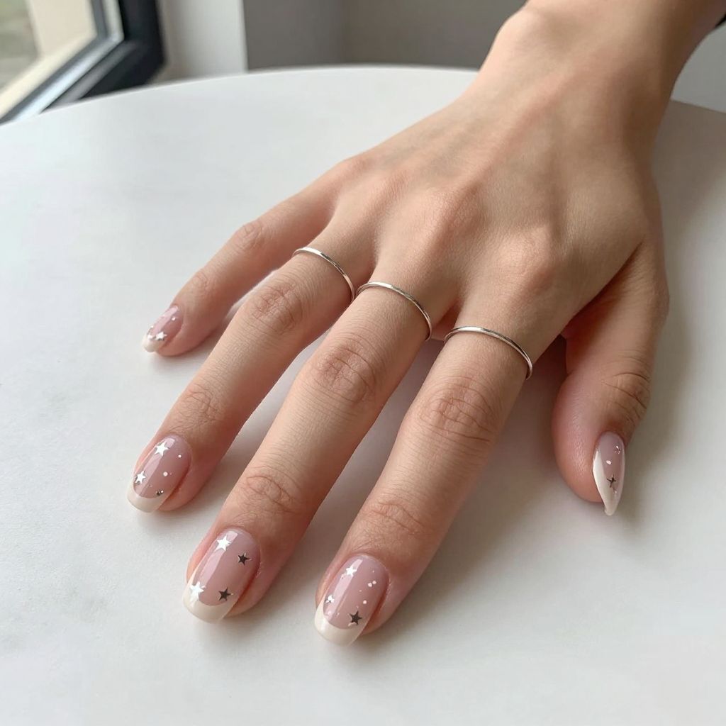 Sheer Nude Stars