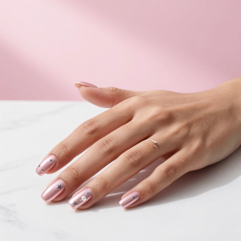 Pink Chrome Stars