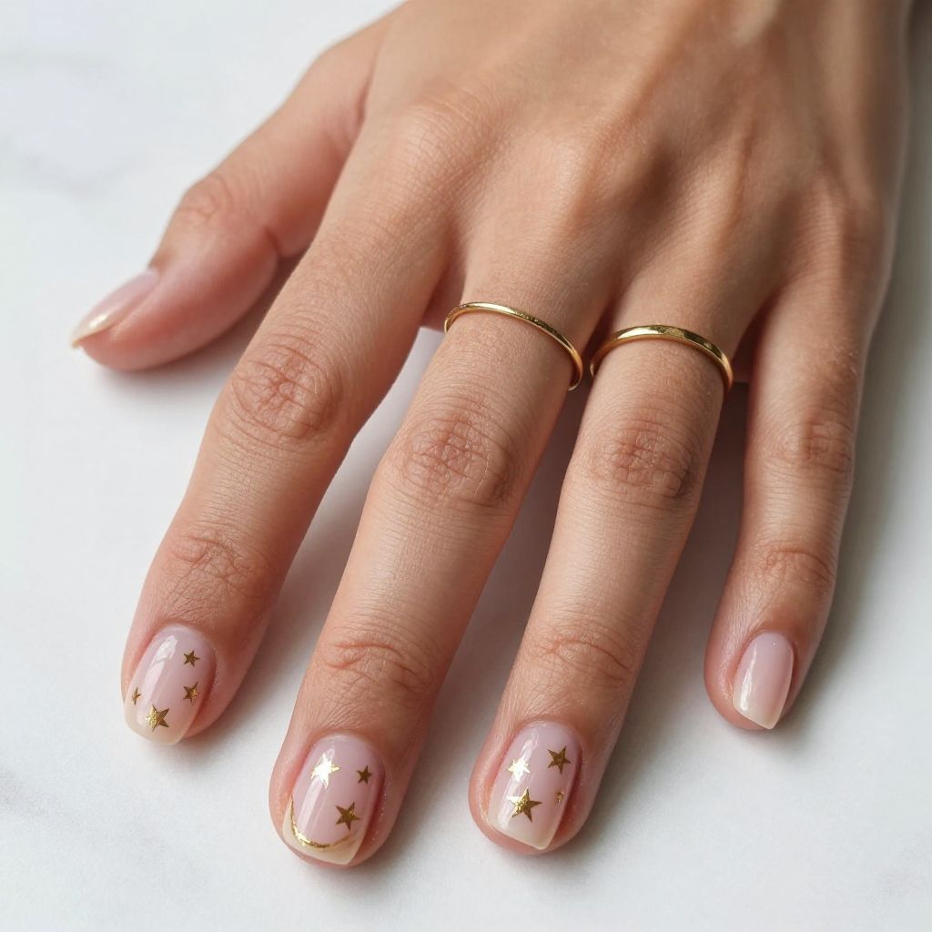 Gold Foil Star Details