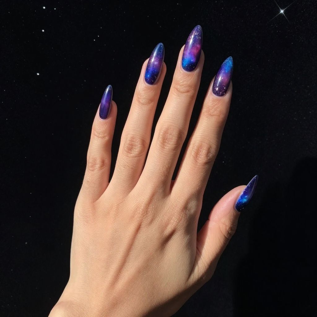 Stiletto nail idea 11