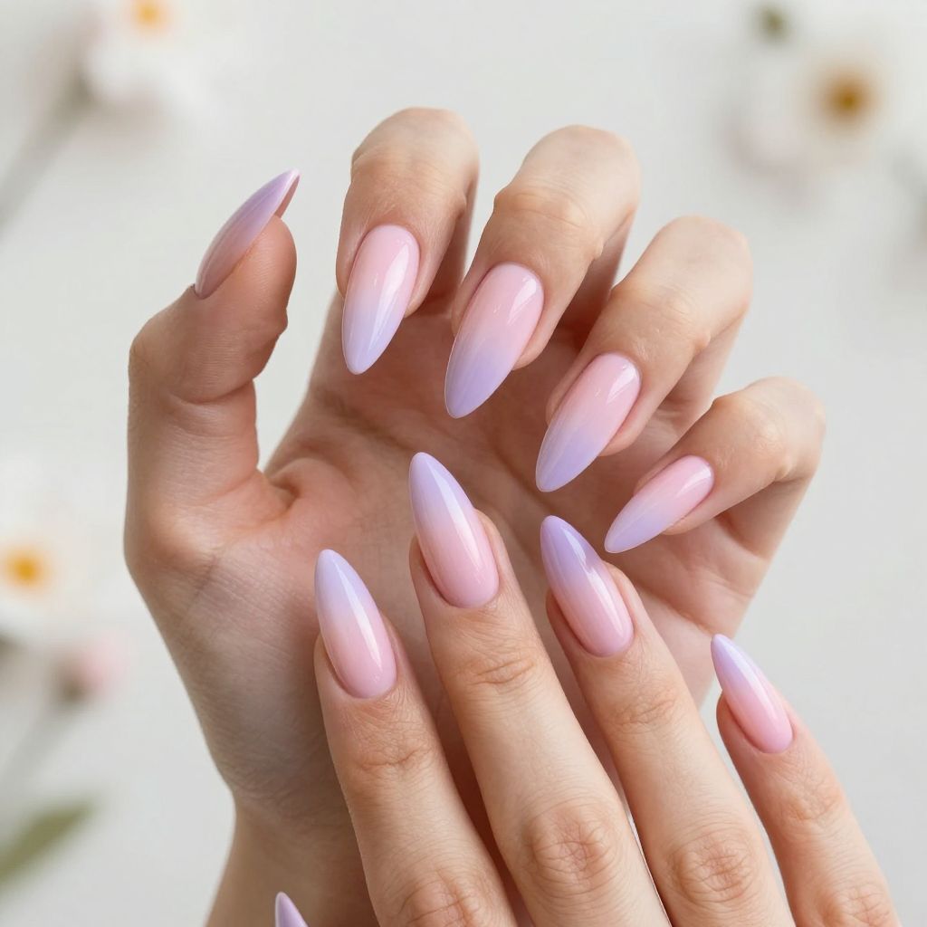 Stiletto nail idea 14