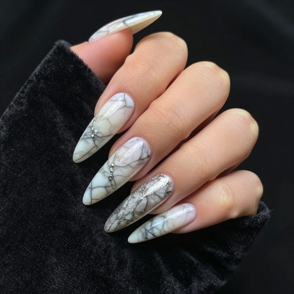 Stiletto nail idea 4