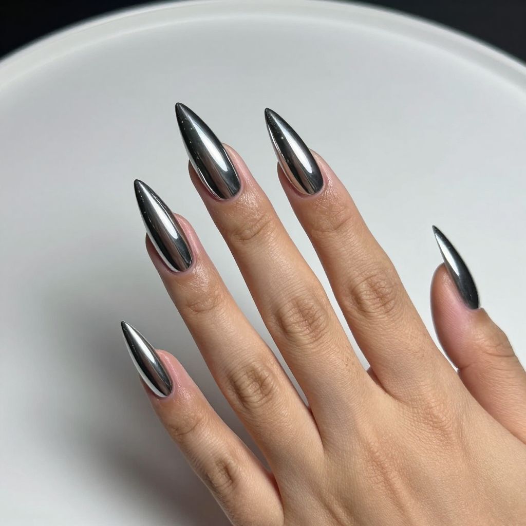 Stiletto nail idea 5