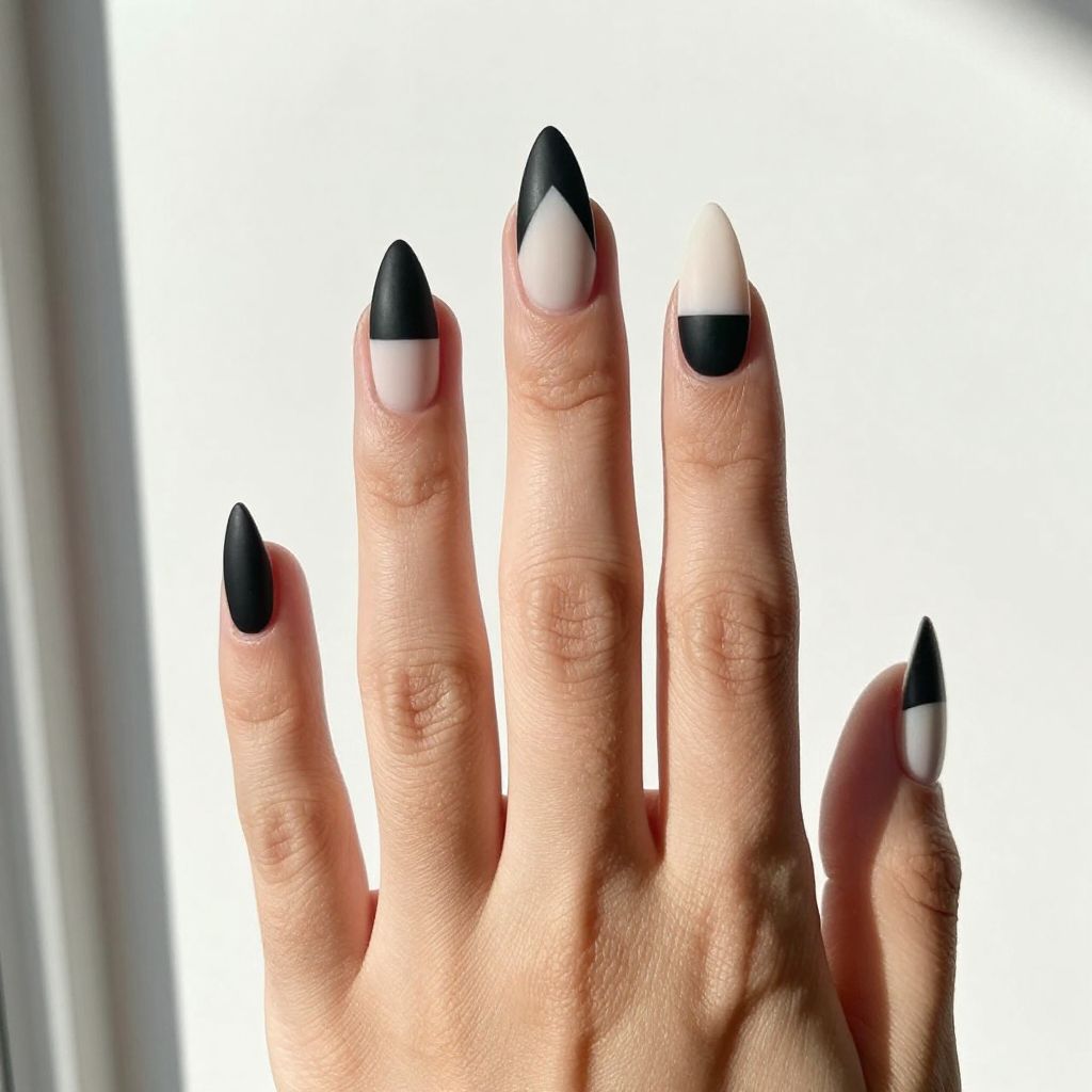 Stiletto nail idea 8