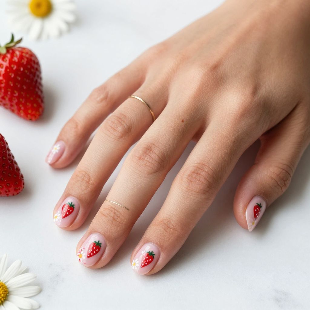 Strawberry and Daisy Mix