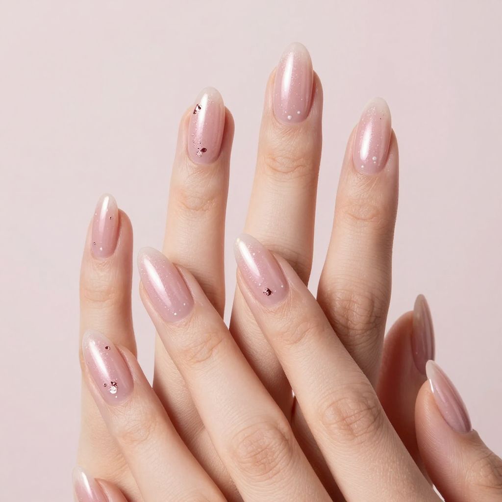 Summer Almond Nail Designs nail idea 10