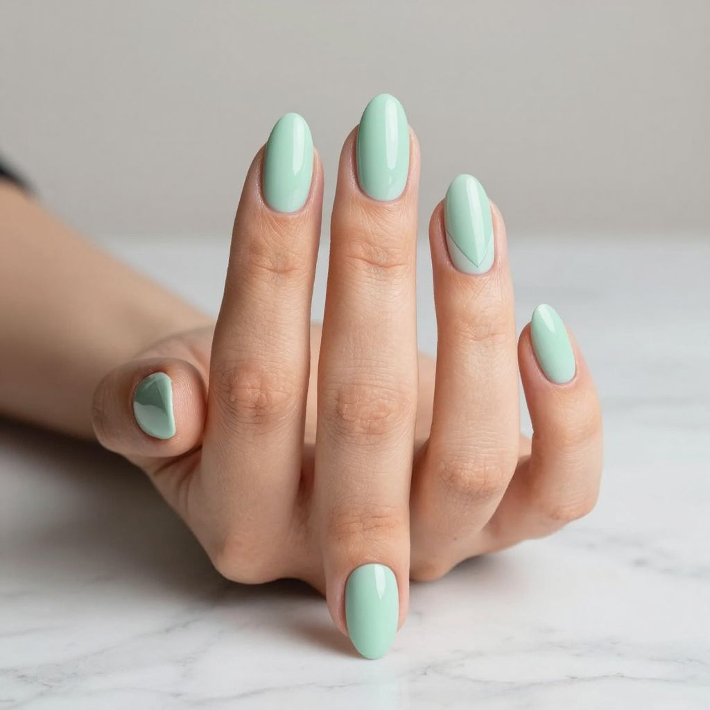 Summer Almond Nail Designs nail idea 4