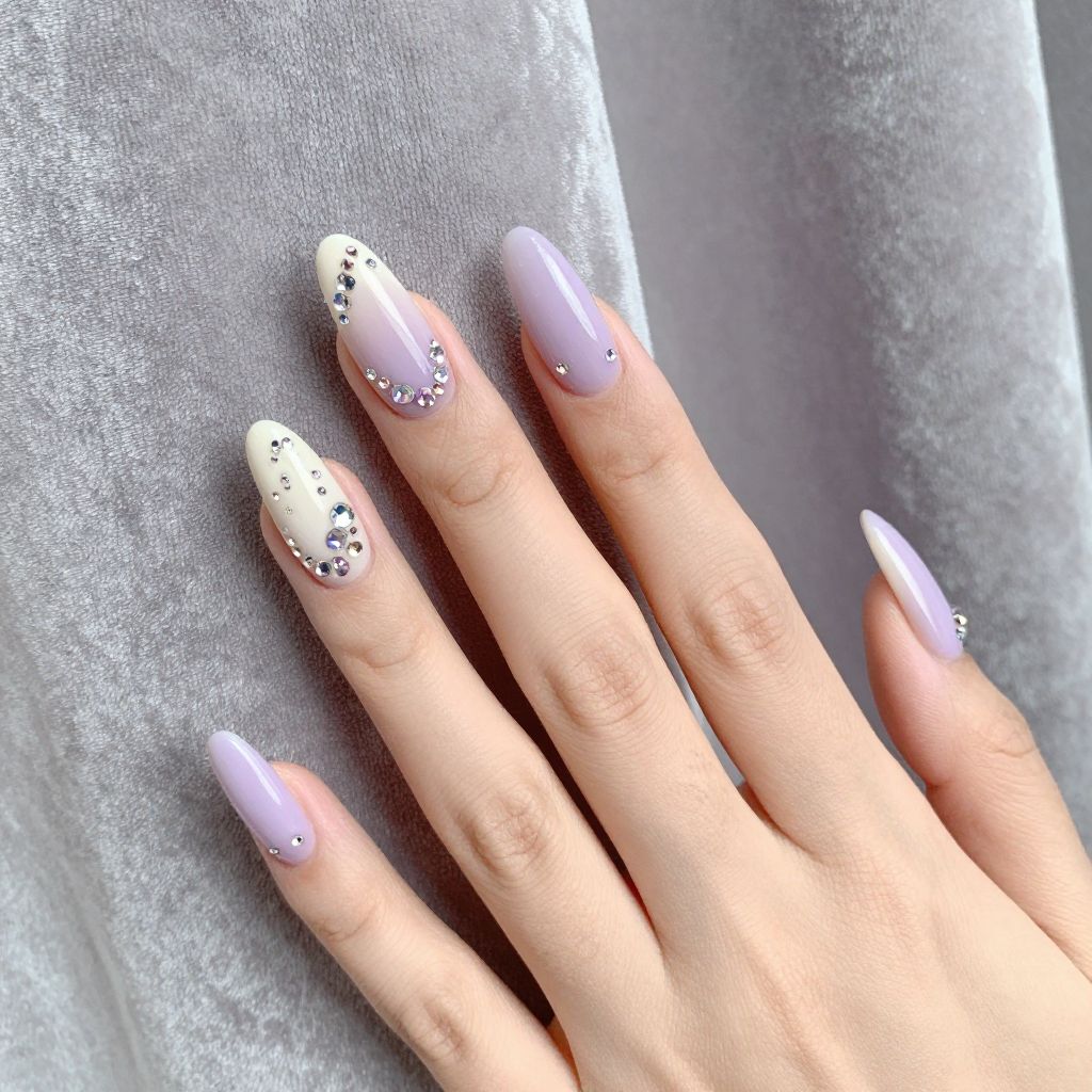 Summer Almond Nail Designs nail idea 5