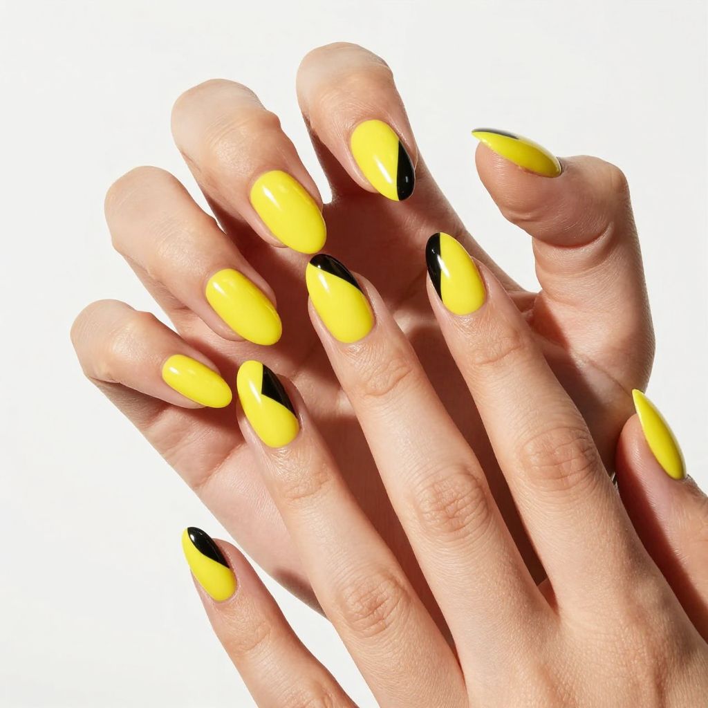 Summer Almond Nail Designs nail idea 9