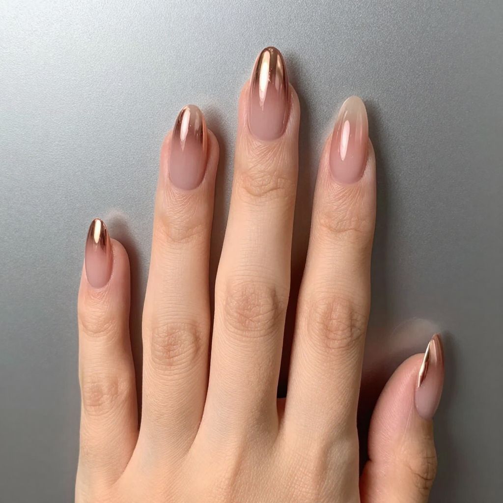 Summer Almond Nail Designs nail idea 7