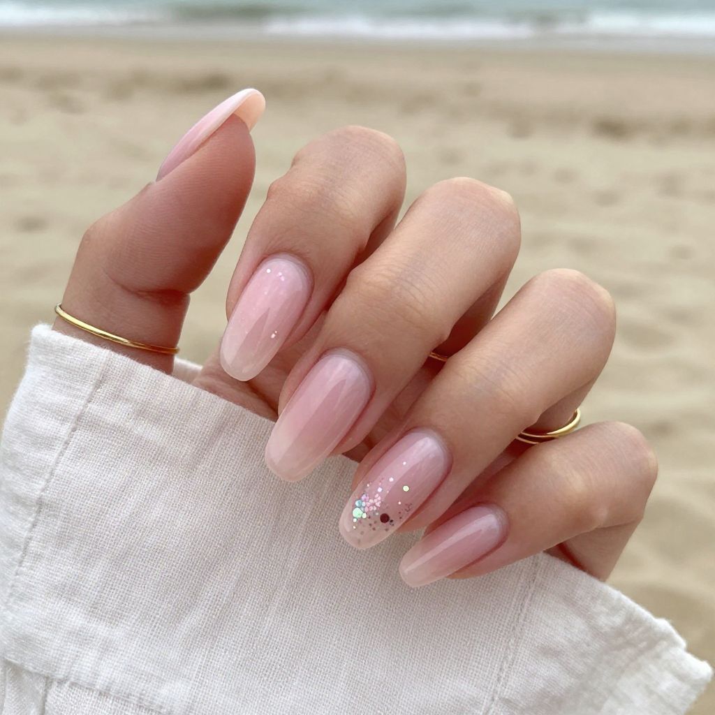 Summer Dip Nail Ideas 13