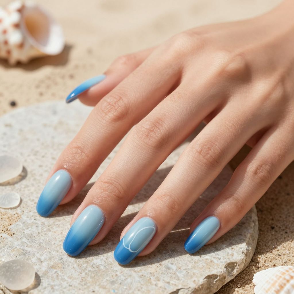 Summer Dip Nail Ideas 3