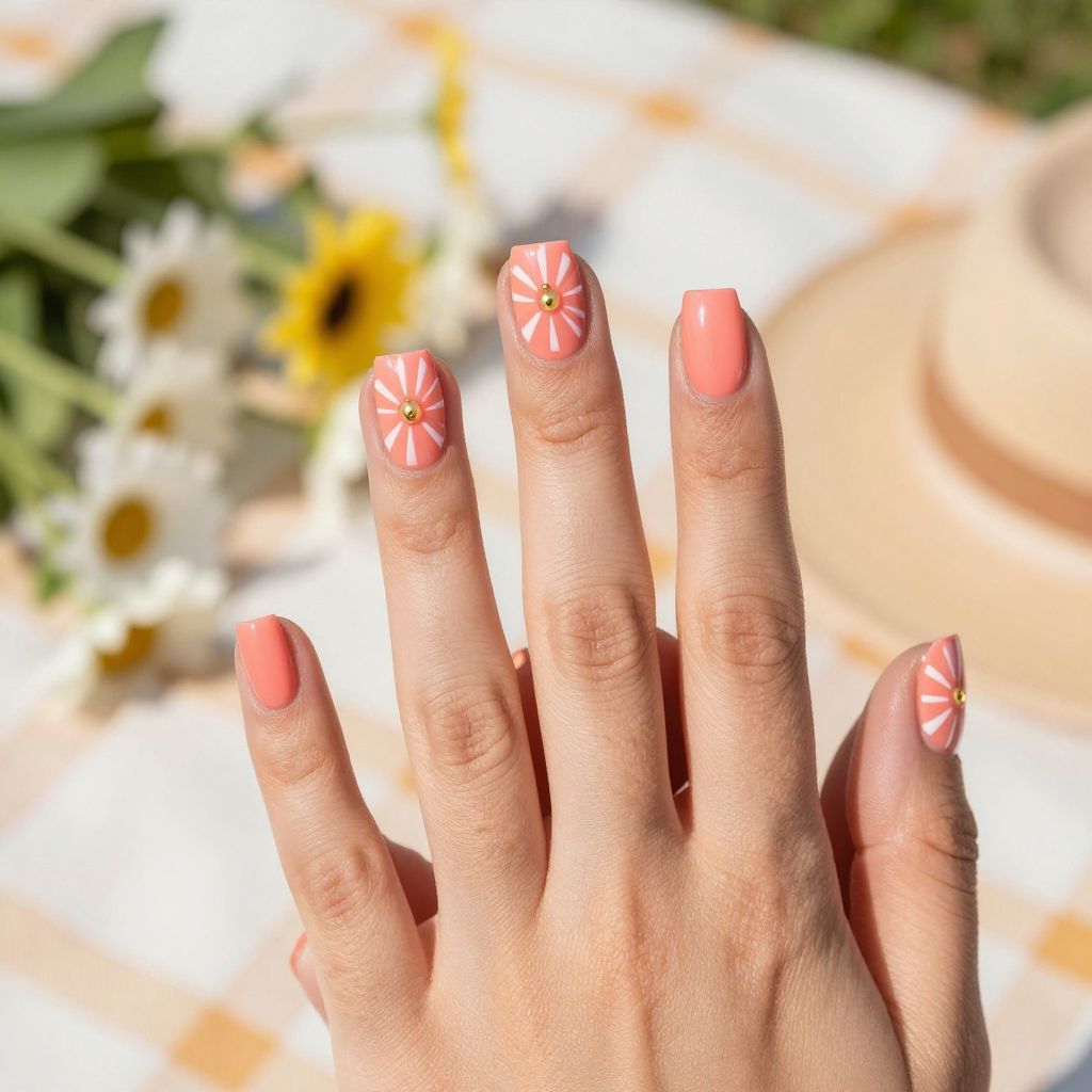 Summer Pink Nail Designs nail idea 2