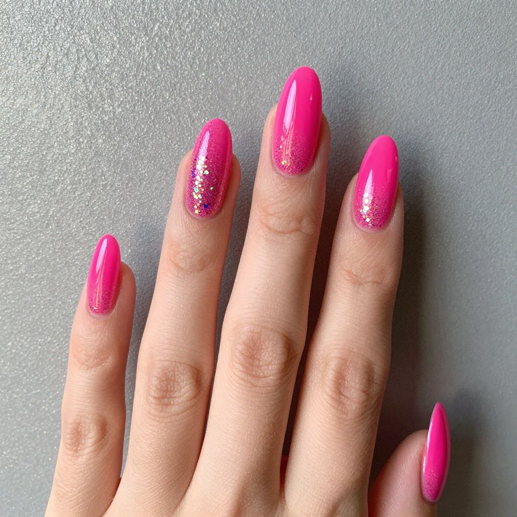 Summer Pink Nail Designs nail idea 5