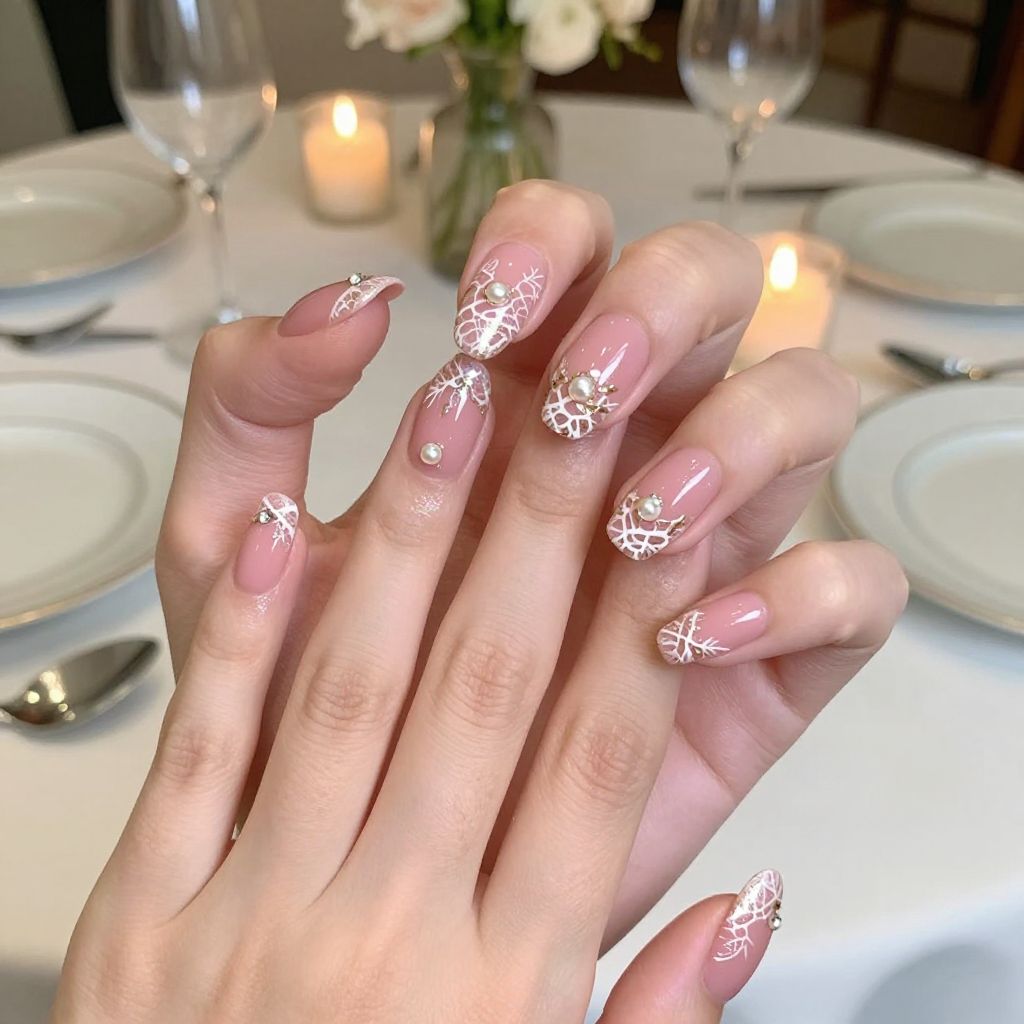 Summer Pink Nail Designs nail idea 9