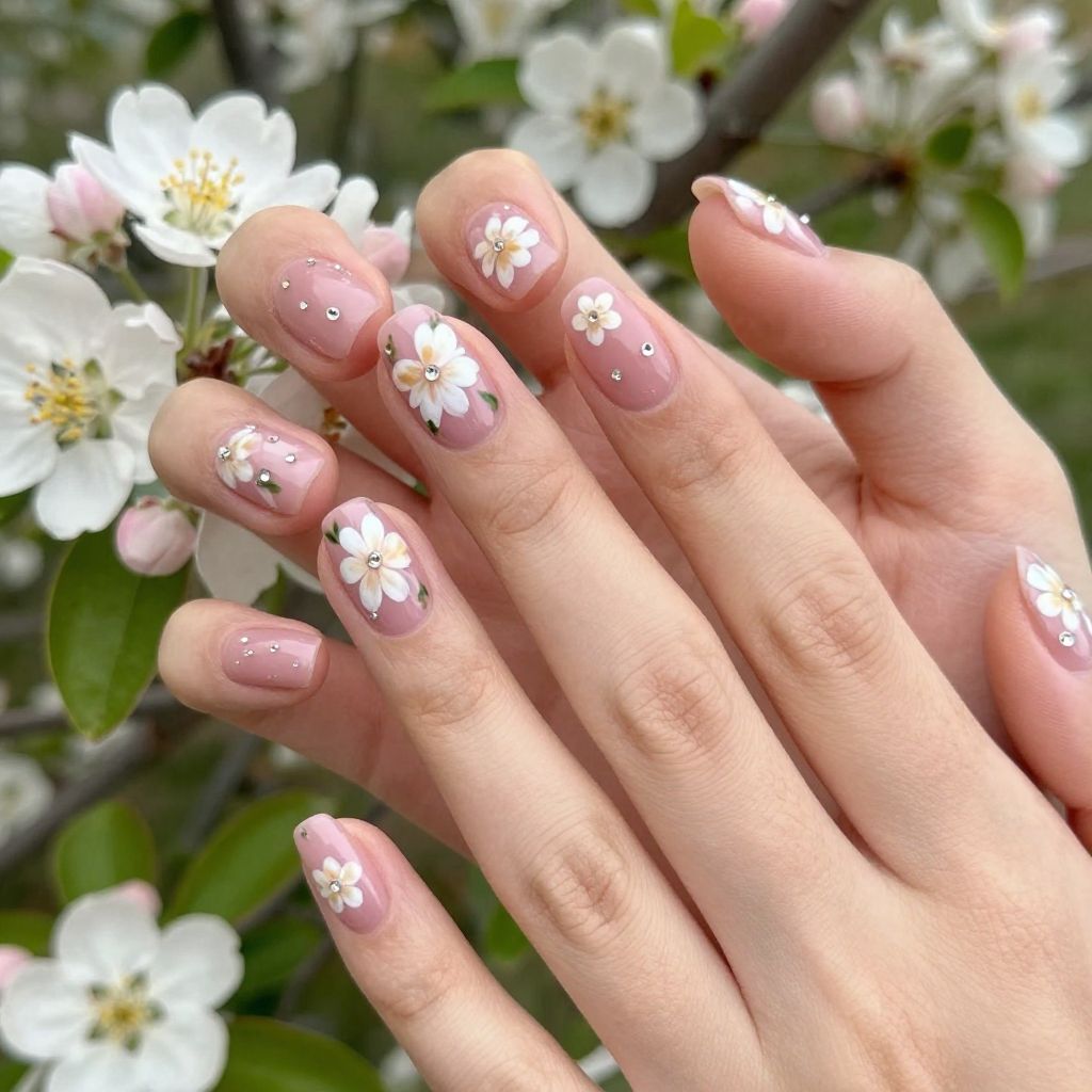 Summer Pink Nail Designs nail idea 7