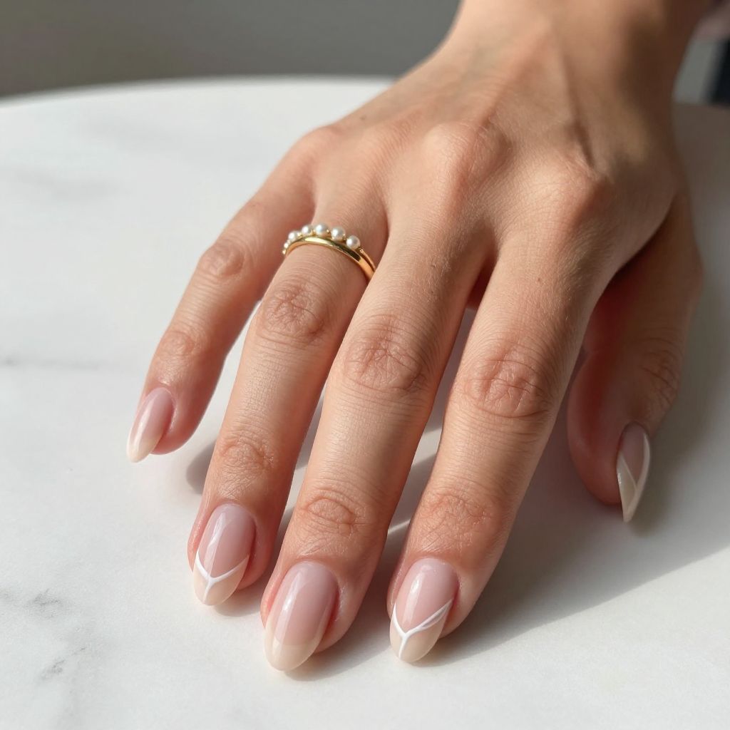Clean White Swirls