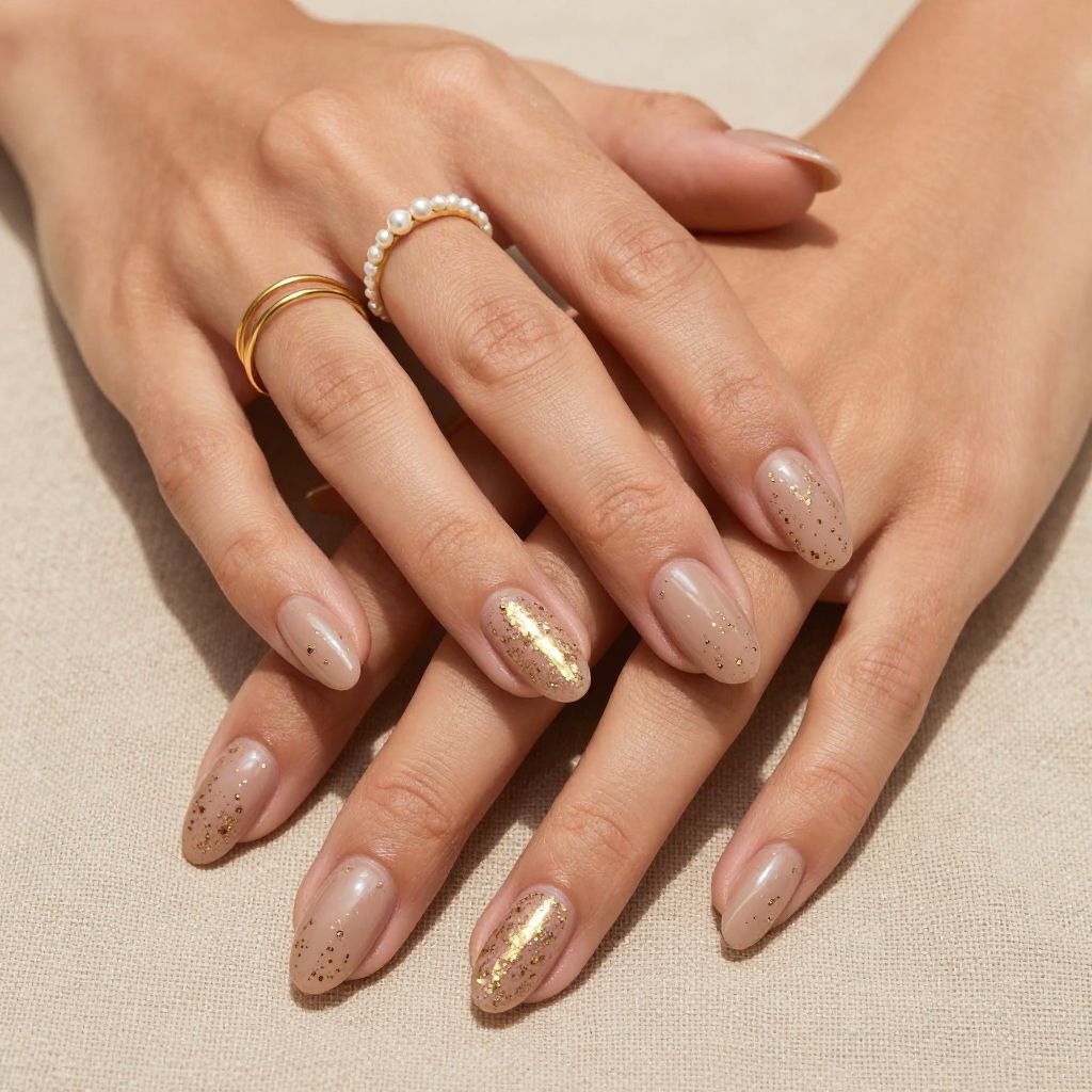 Nude With Gold Fleck