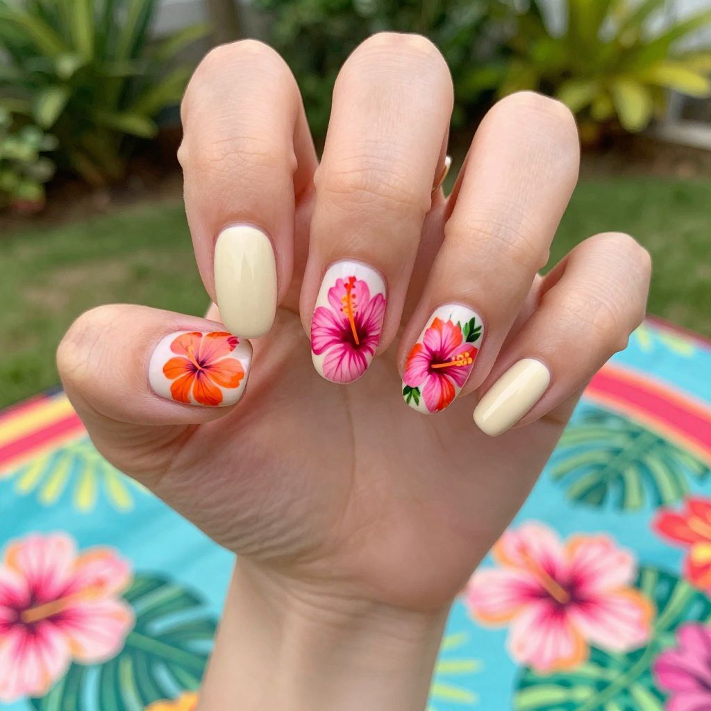Summer Toe Nail Designs nail idea 14