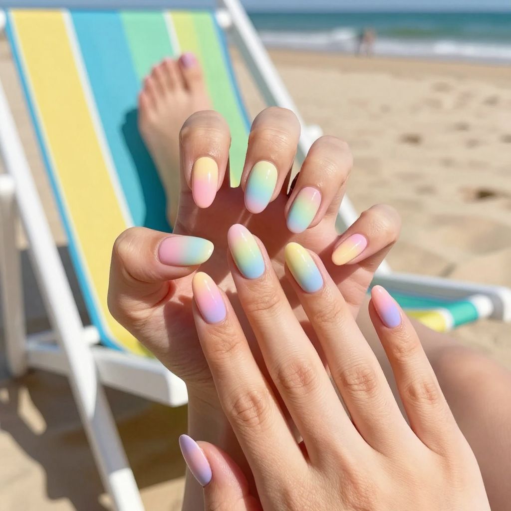 Summer Toe Nail Designs nail idea 15