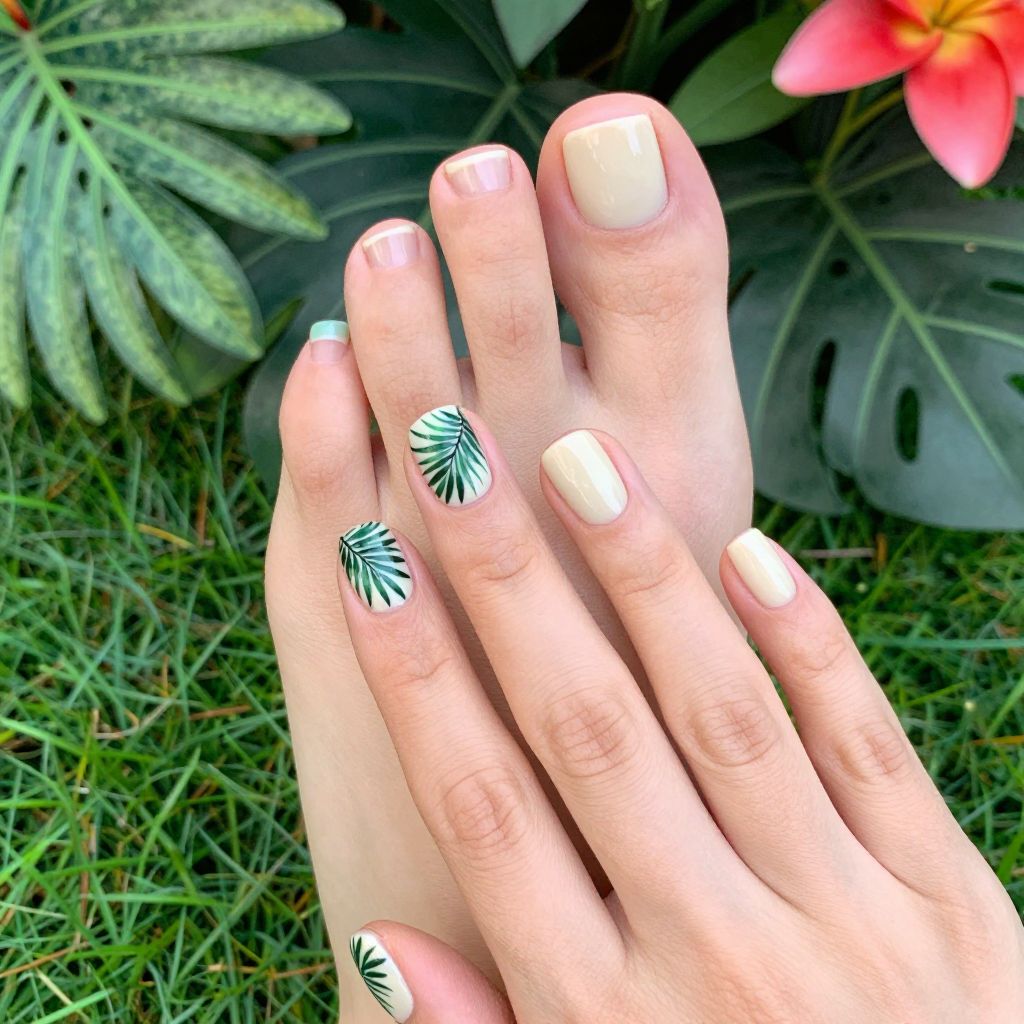 Summer Toe Nail Designs nail idea 3