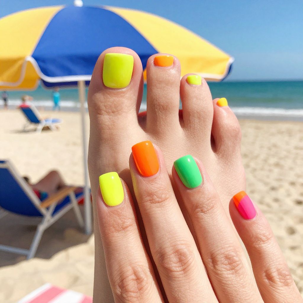 Summer Toe Nail Designs nail idea 4