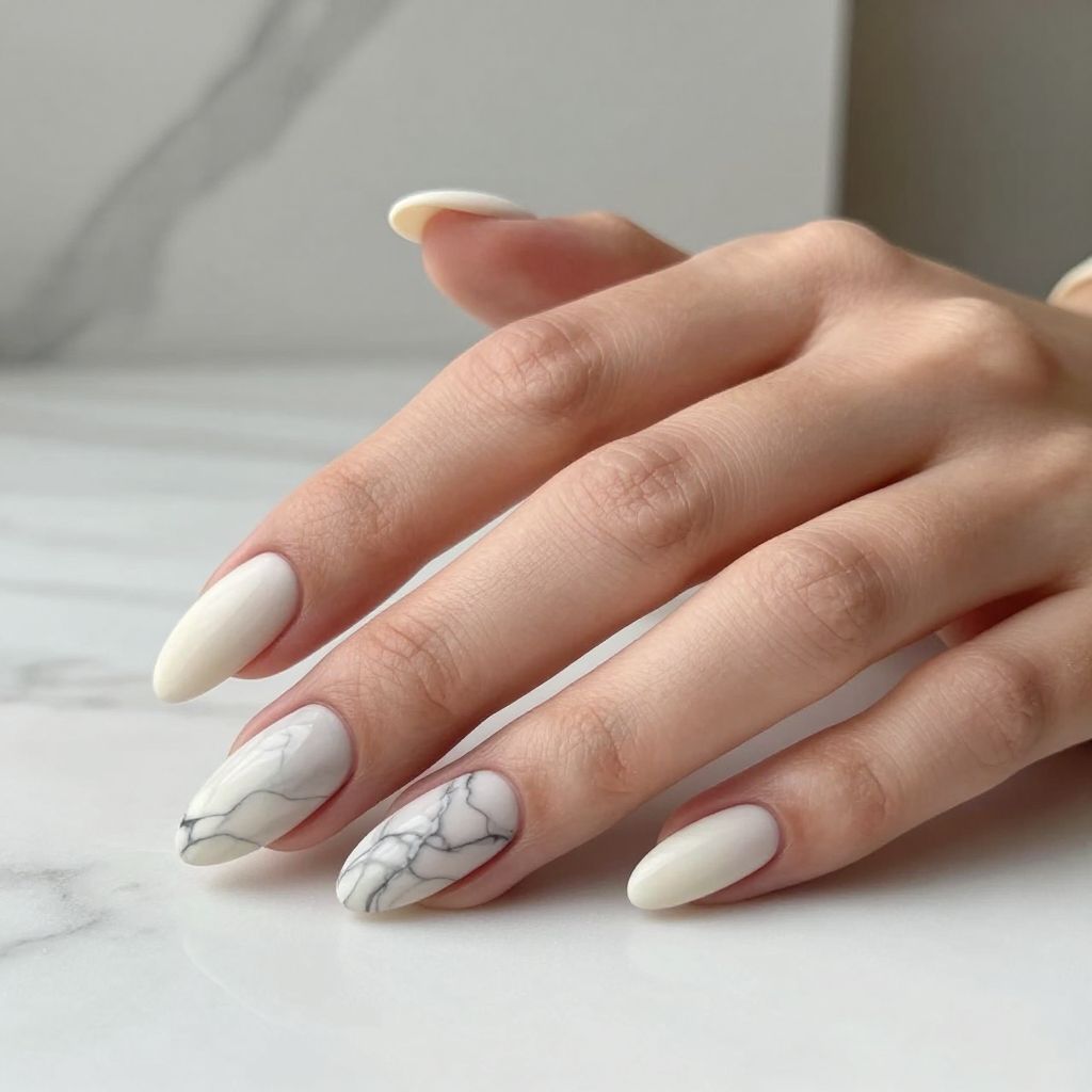 Swirl nail idea 1