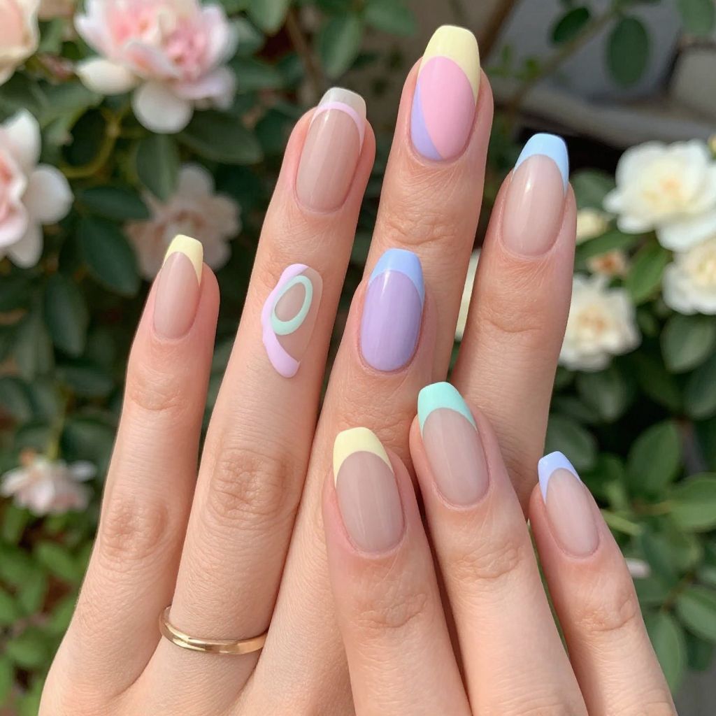 Swirl nail idea 2