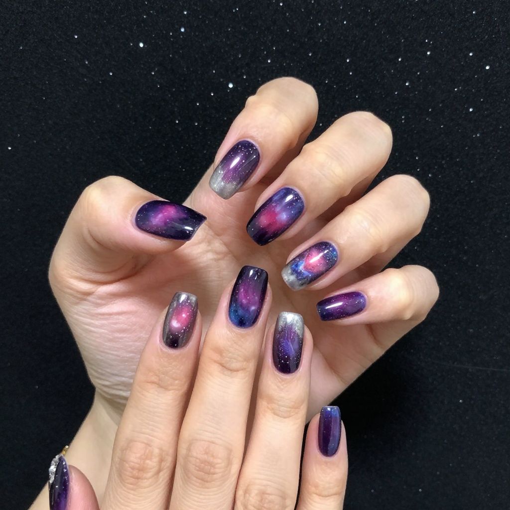 Swirl nail idea 6
