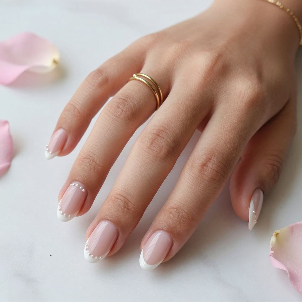 French Tips With A Soft Twist