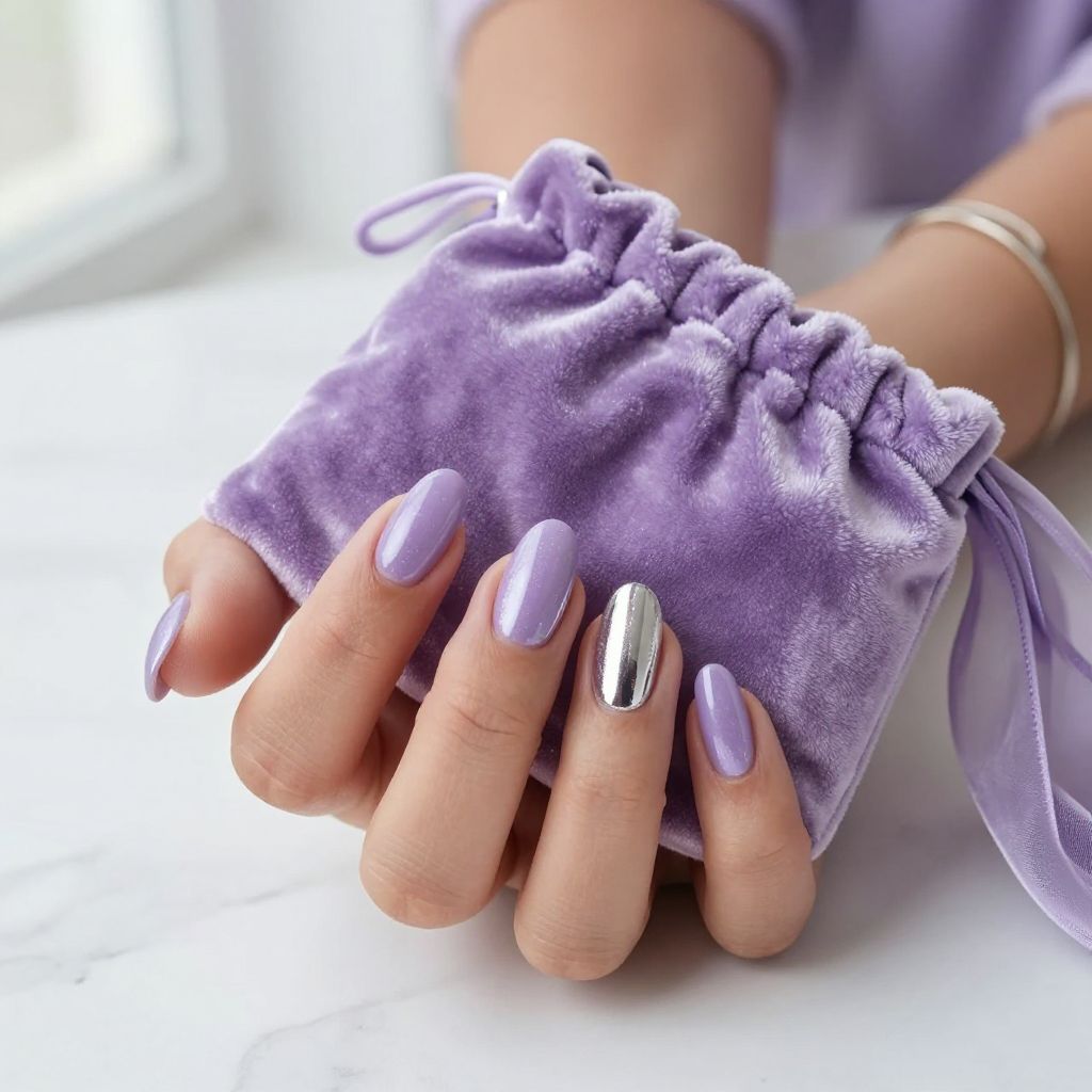 Soft Lavender Velvet