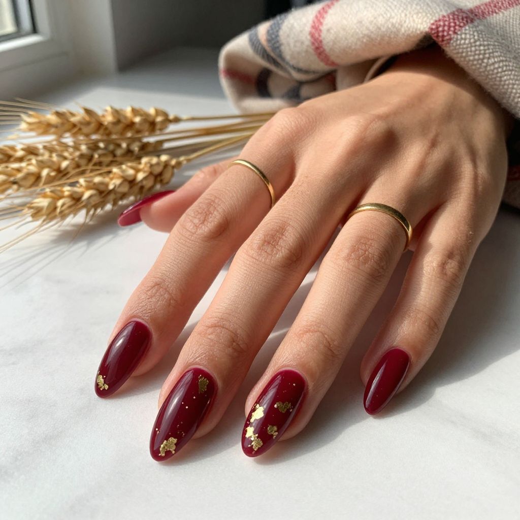 Gold Leaf Garnet