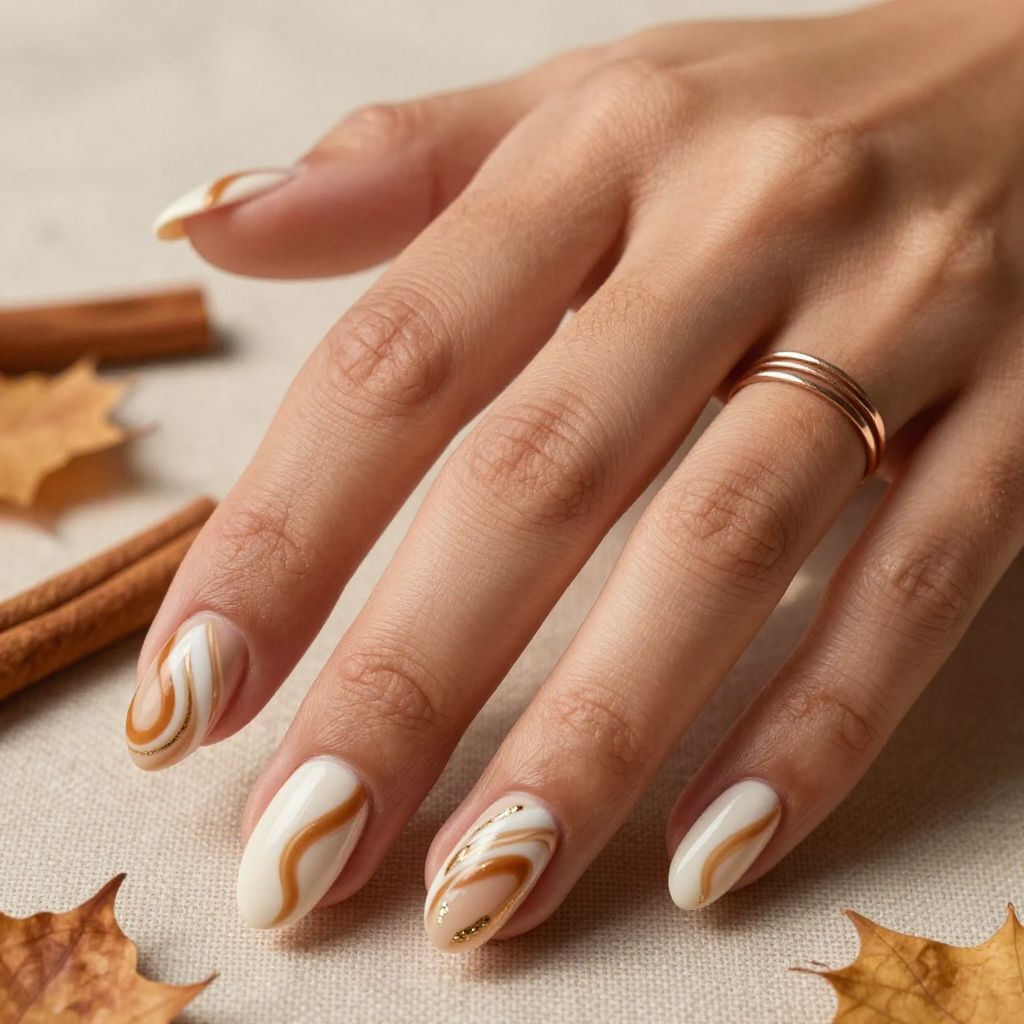 Cinnamon with Swirl Pattern