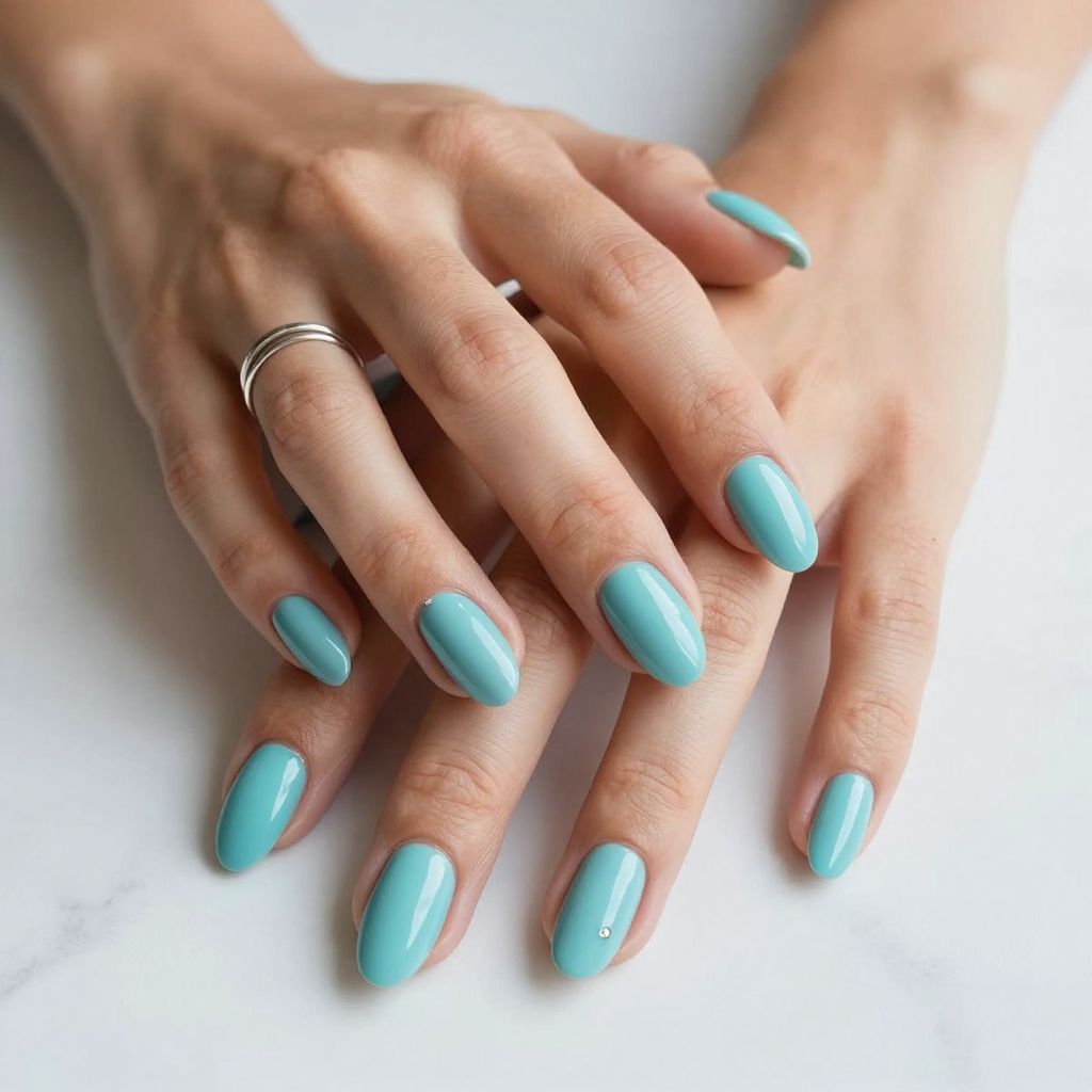 Tiffany Blue Nail Ideas