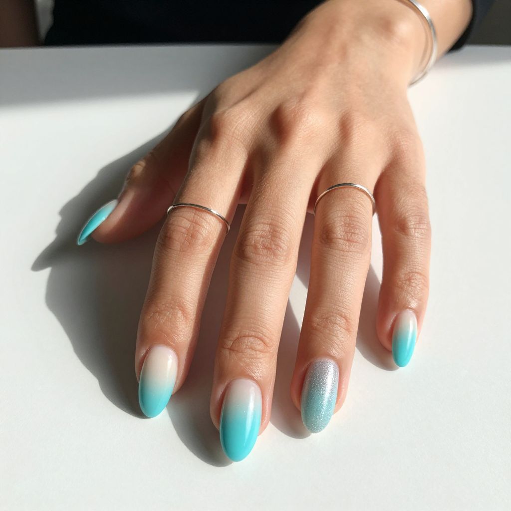 Tiffany Blue Nail Ideas